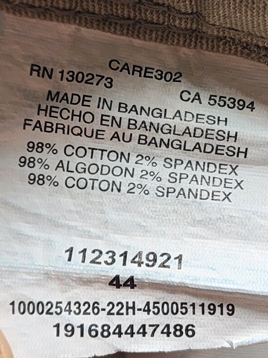 Wrangler Men's Cargo Shorts Relaxed Fit Size 44 Tan Khaki 6 Pocket Retro - Picture 7 of 12